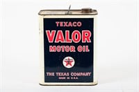 TEXACO VALOR MOTOR OIL 2 U.S. GALLON CAN