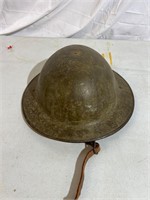 Antique military helmet