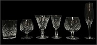 Assorted Cut Glass Stemware, WATERFORD "Tramore"