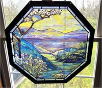 STUNNING STAINED GLASS PANEL!