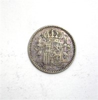 1896 5 Cents Puerto Rico Rare