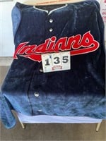 Cleveland Indians blanket 48"X58"