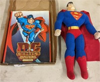 SUPERMAN BOOK AND PLUSH TOY