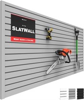 Slatwall Panel Garage Wall Organizer: Heavy Duty W