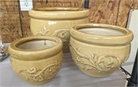 PLANTER BOWL SET