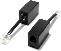 2-Pack RJ9 to RJ11 Adapter