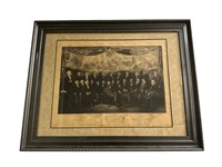 Presidents of the United States Print in Frame