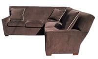Modern Style Sectional Sofa w/ Matador Back