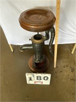 Vintage pump ashtray