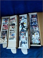 Boxes of NHL cards, 2 upper deck, 2 pro set