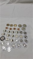 Cased proof coins