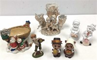 Seven Decor Figurines