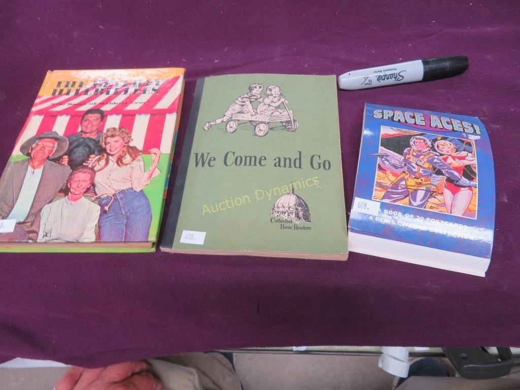 Three Vintage Books,Beverly Hillbillies, Dick&Jane