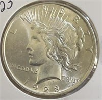 1923P Peace Dollar