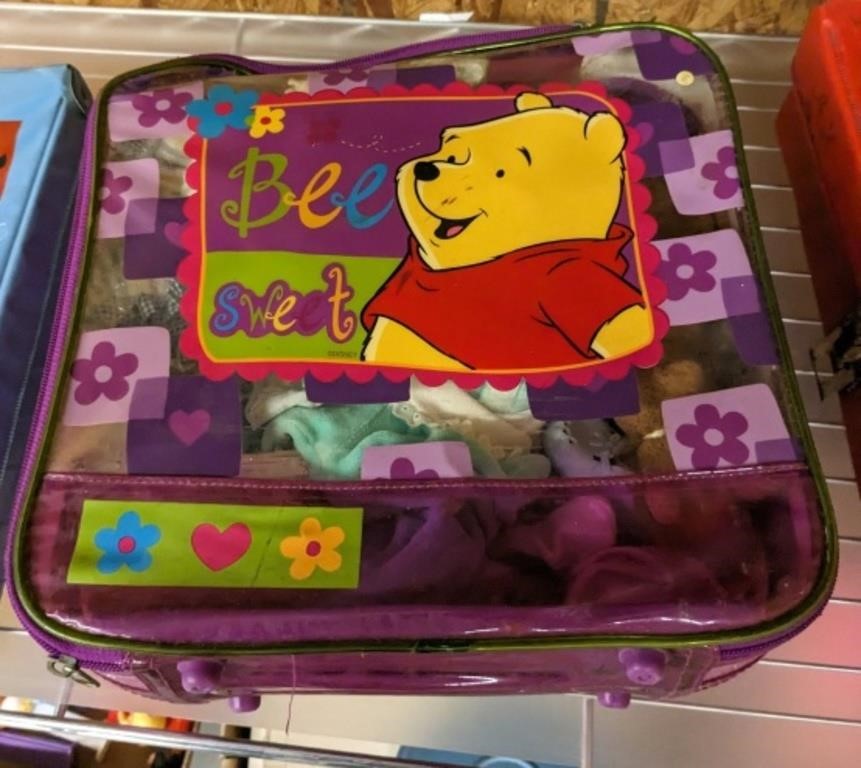 WINNIE THE POOH BAG AND CLOTHING