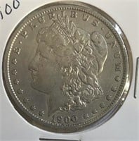 1900O Morgan Silver Dollar