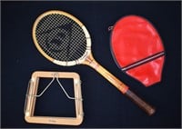 Vintage DUNLOP Maxply Wooden Tennis Racket