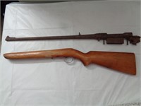 RIFLE STOCK AND BARREL