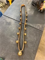 Antique brass sleigh bells