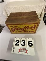 Pfeiffer's Beer cardboard case