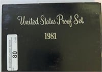 1981 Mint Proof Set