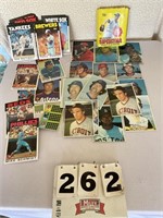 1980 Topps photo cards & 1986 Topps jumbo cards