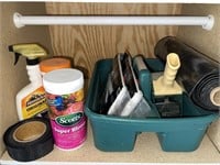 Cleaning supplies, trash bags, & more