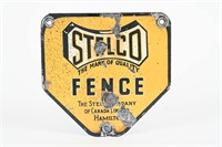 STELCO FENCE SSP SIGN