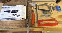 Dremel 300 and various tools
