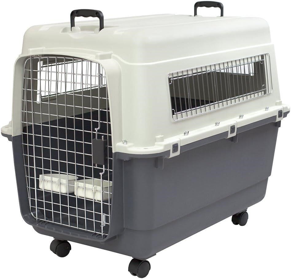 XL Gray Airline Approved Dog Crate