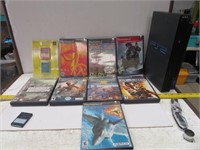 PS2 Console and Games, no controllers or cords