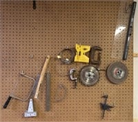Various tools & clamps