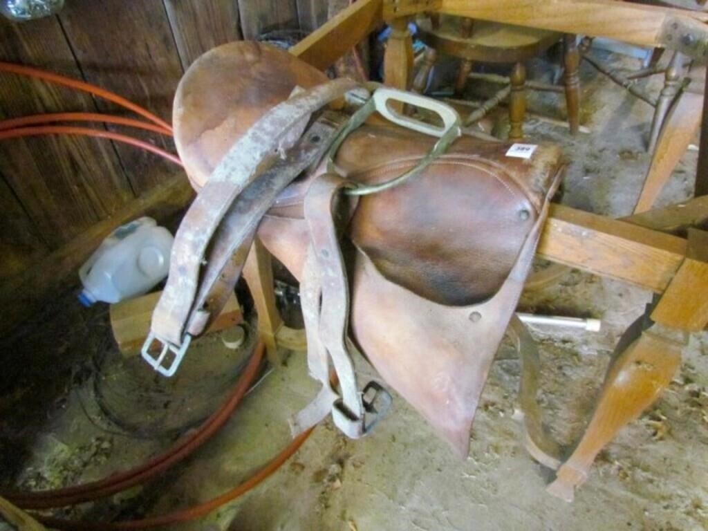 Vintage Bona Allen English saddle