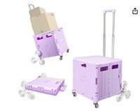 Honshine Foldable Cart  Stair Climb  Lavender