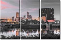 Indianapolis Wall Art  42Wx28H  3-Piece