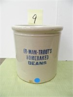 Er-Man-Trout's Homebaked Beans 1 Gal. Adv. Crock