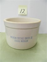 Michigan Cottage Cheese Co.10 LB. Butter Crock