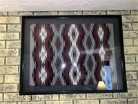 Genuine Navajo handwoven rug w certificate