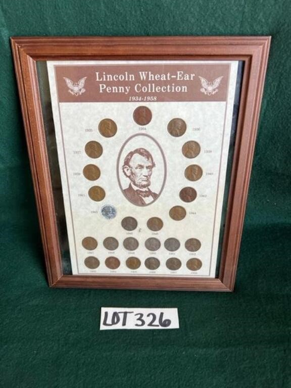 Lincoln Wheat-Ear penny collection