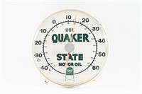 USE QUAKER STATE MOTOR OIL WALL THERMOMETER