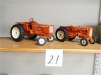 (2) Allis-Chalmers Toy Tractors - 190XT & D17