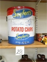 Seyfert's Potato Chips Tin