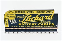 PACKARD BATTERY CABLES SST RACK SIGN