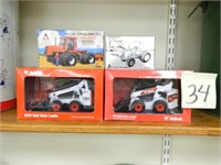 (2) Allis-Chalmers Toy Tractors - 4W-220 & 220,