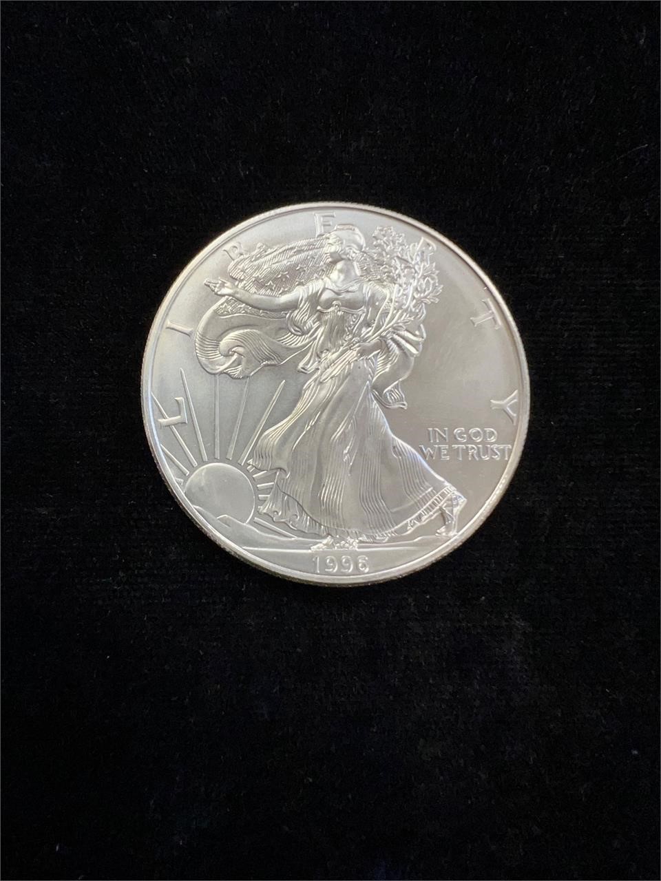 1996 American Silver Eagle 1 oz. .999 Fine Silver