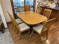 Oak Kitchen Table & Chairs