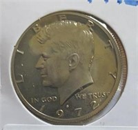 1972S Kennedy Half Dollar Proof