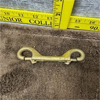 Solid Brass Double Snap Hooks
