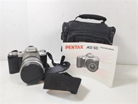 VINTAGE Pentax MZ-50 Film SLR Camera in Bag