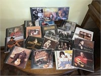 20 CDs of country/folk